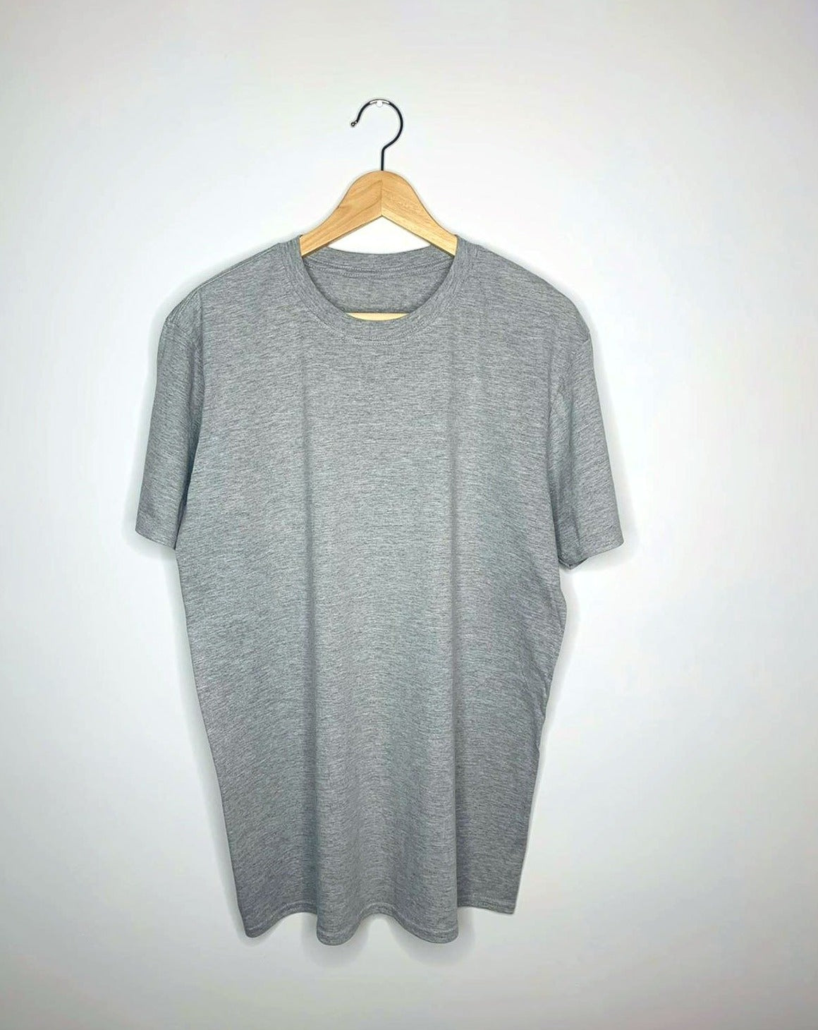 Grey Embroidered Oversized T-Shirt