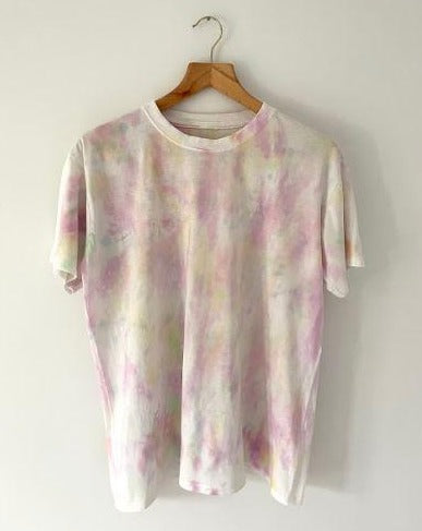 Pride Pastel Tie Dye Embroidered Oversized T-Shirt