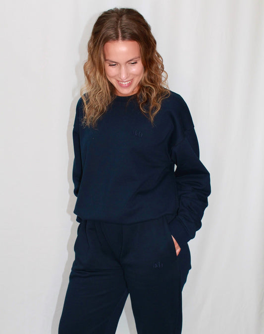 Navy Vida Sweatshirt