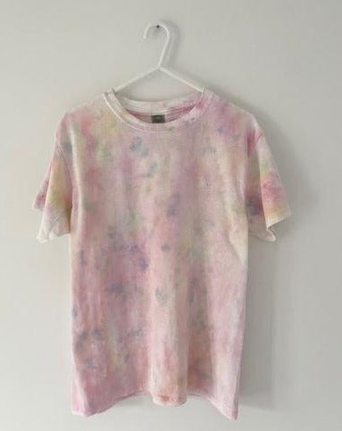 Kids Pride Pastel Tie Dye Embroidered T-Shirt