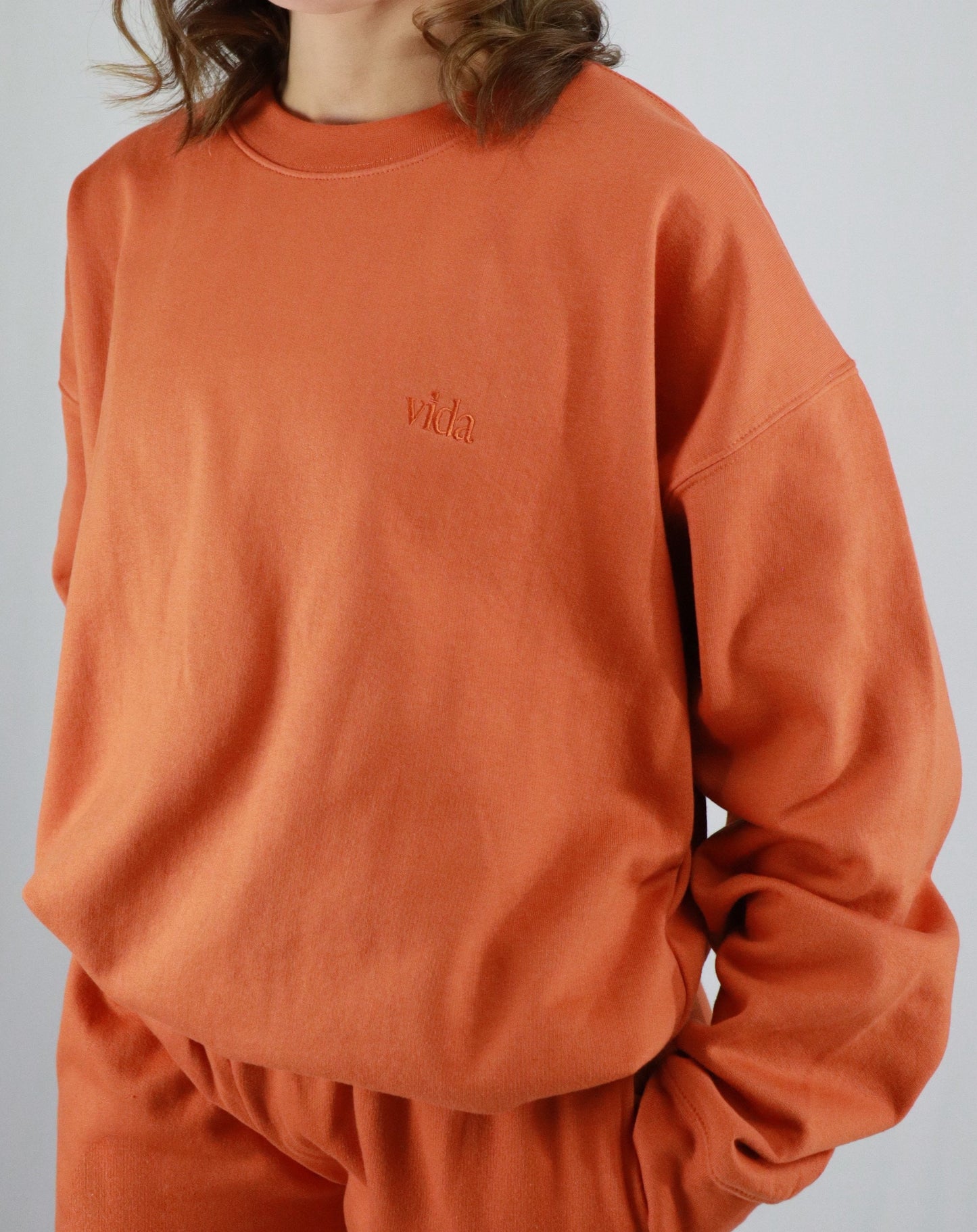 Orange Vida Sweatshirt