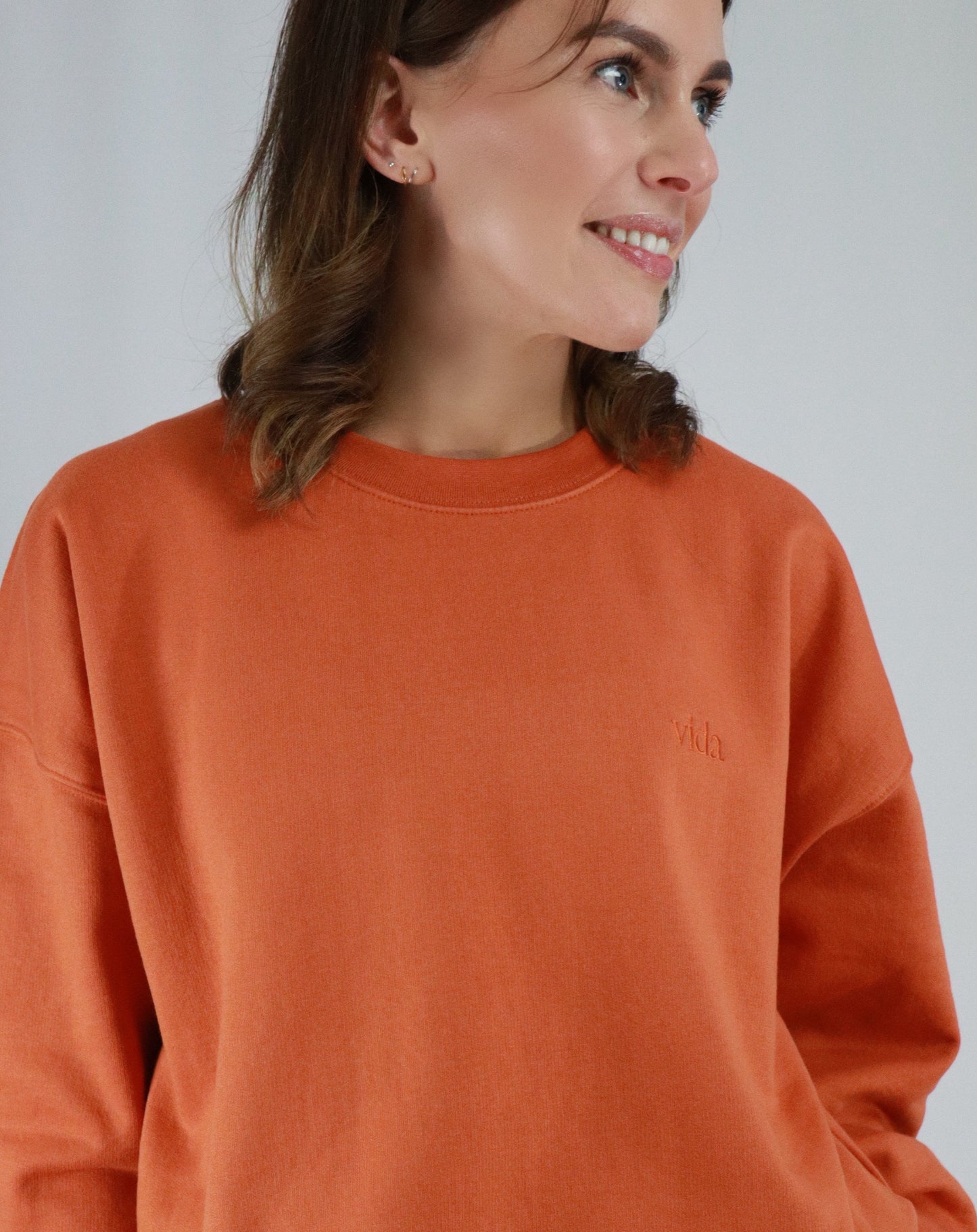 Orange Vida Sweatshirt